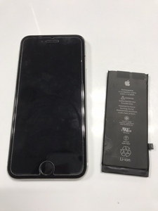 iPhoneSE2バッテリー交換完了！