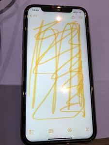 iPhone11画面タッチ不良