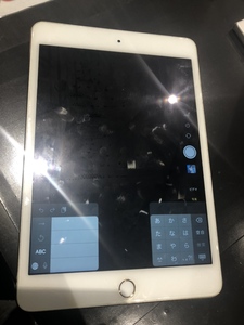 iPad　mini4　固まる