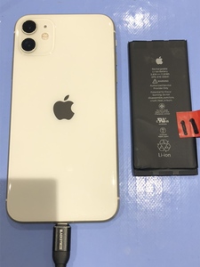 iPhone11　バッテリー交換