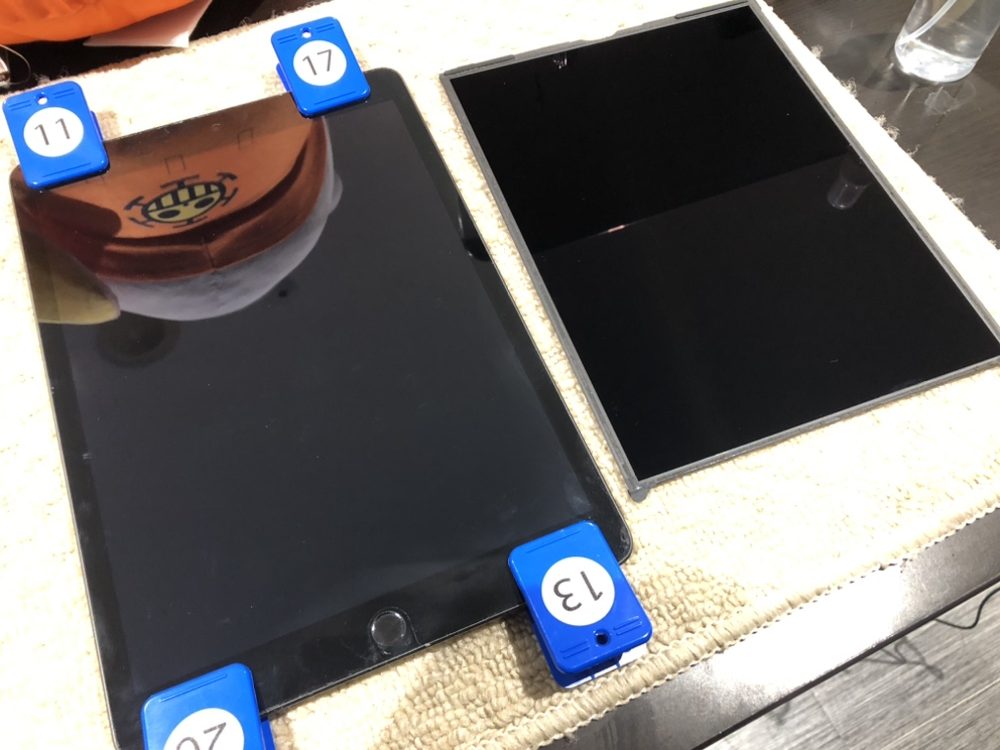 iPad9画面修理【秋田県男鹿市よりご来店】