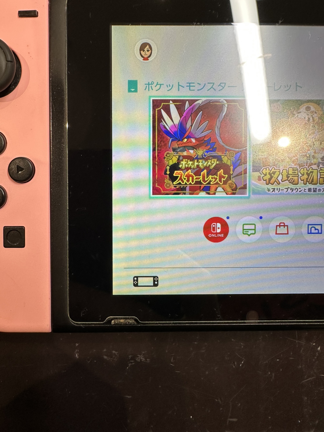 switch本体レール交換修理【秋田市上北手からのご来店】
