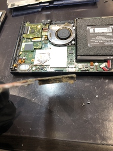 本体の分解