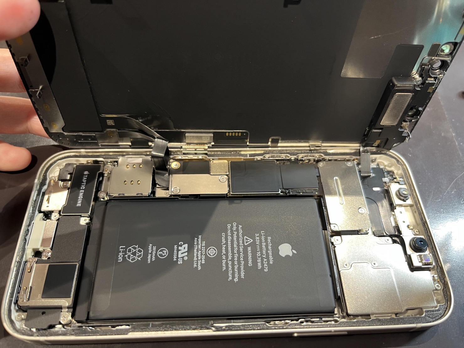 iPhone12バッテリー交換【秋田市飯島よりご来店】