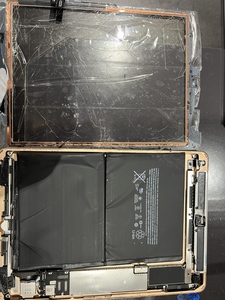 フロントガラスと液晶の取り外し完了!