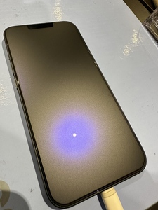 ガラスフィルム貼り付け後