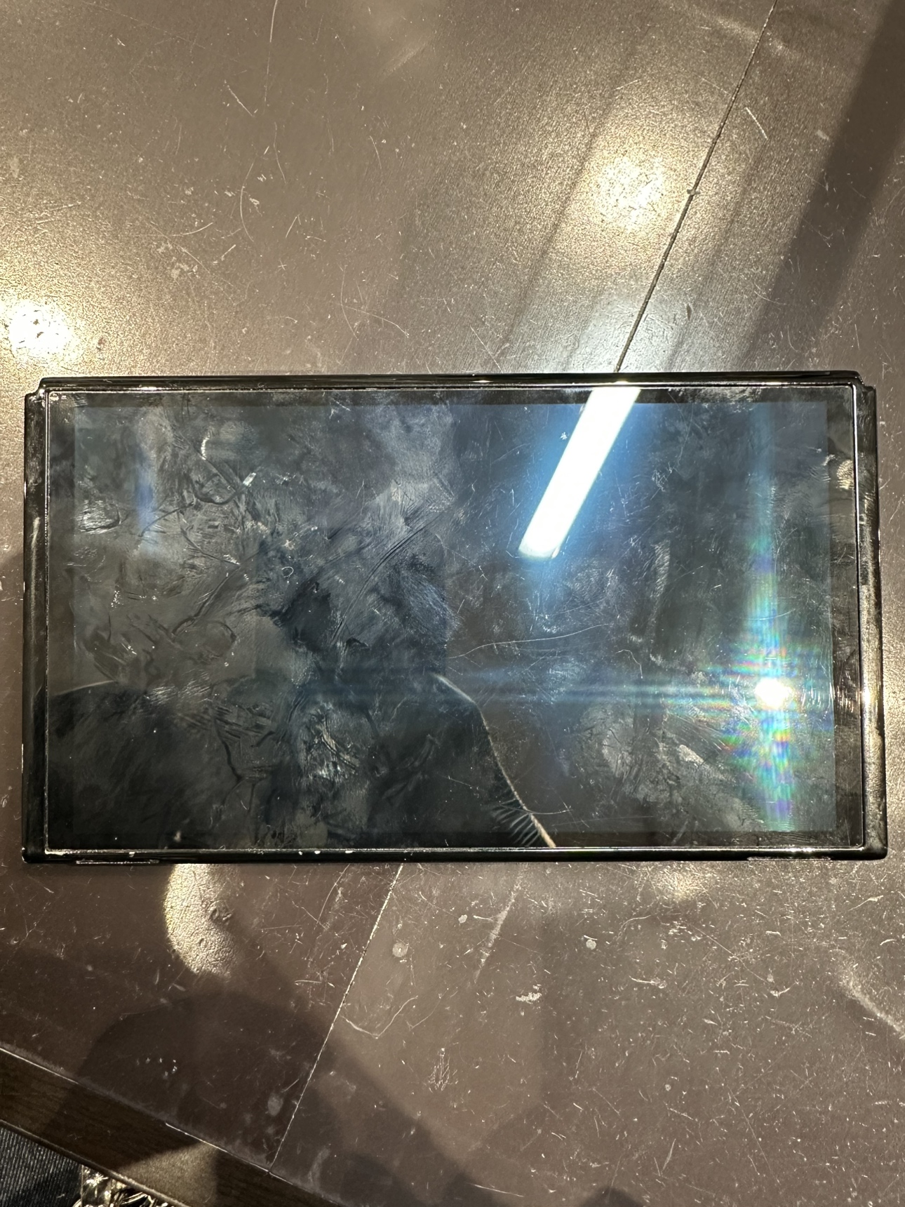 ゲーム音はするのに画面が映らない…😢Switch有機ELを即日修理！【北秋田市からのご来店】