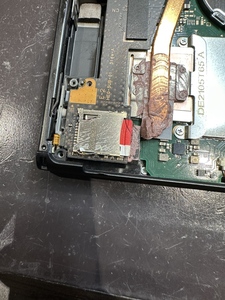 SDカードスロット交換