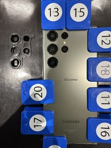 カメラレンズ交換完了