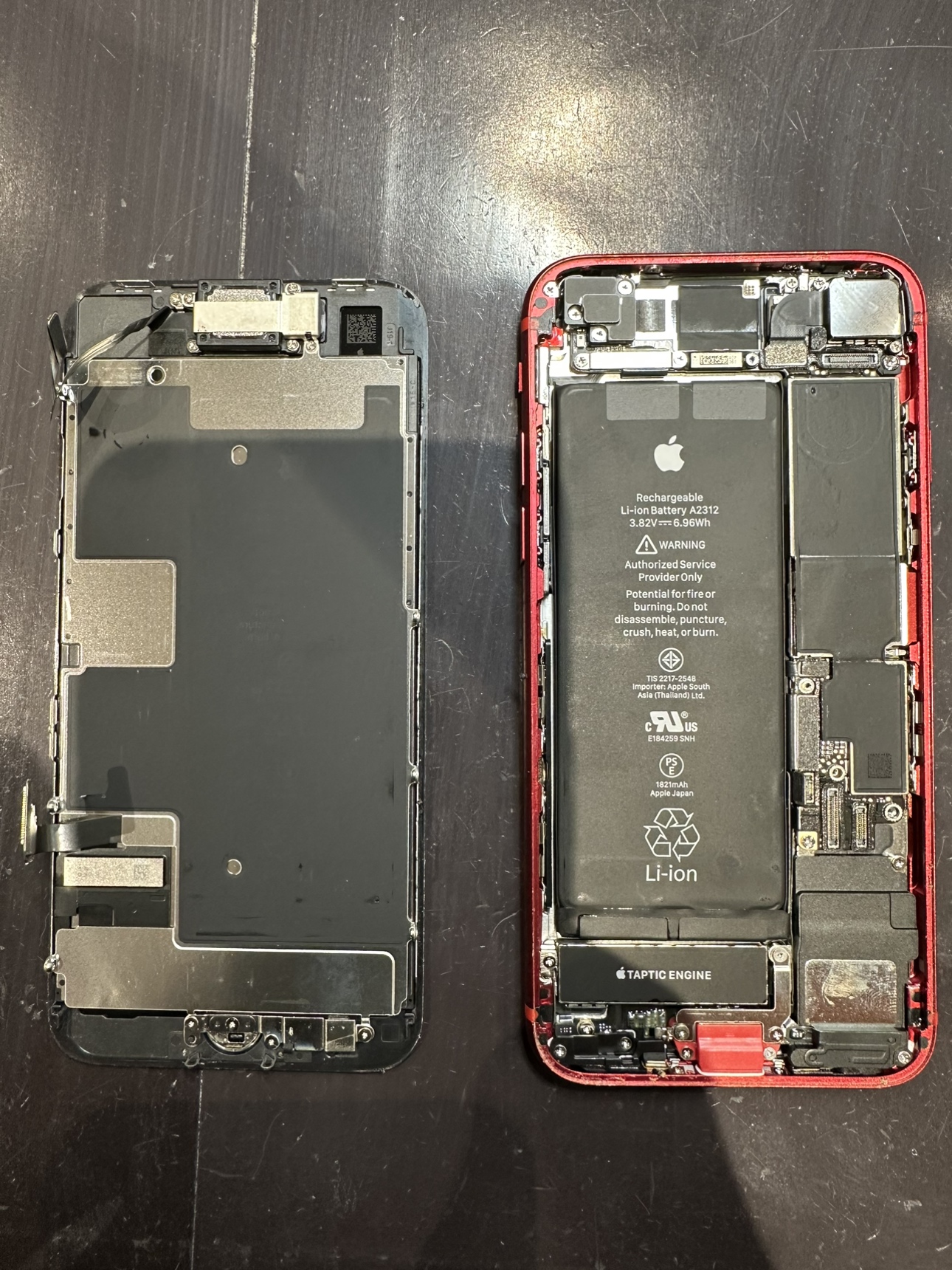 iPhoneSE2　バッテリー交換【秋田市楢山からご来店】