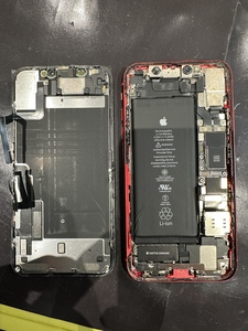 画面と本体を分解する