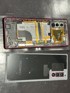 プレート・配線を順番に外していく