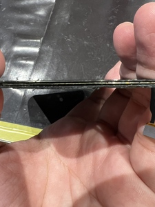 画面が剥離していました