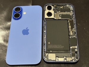 背面パネル分解完了