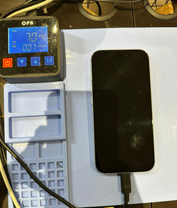 背面パネル側をあたためる