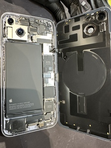 分解している写真