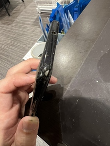 よく落とされるようで・・・フレームもバキバキに(>_<)