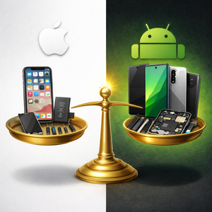 iPhone・Androidの比較