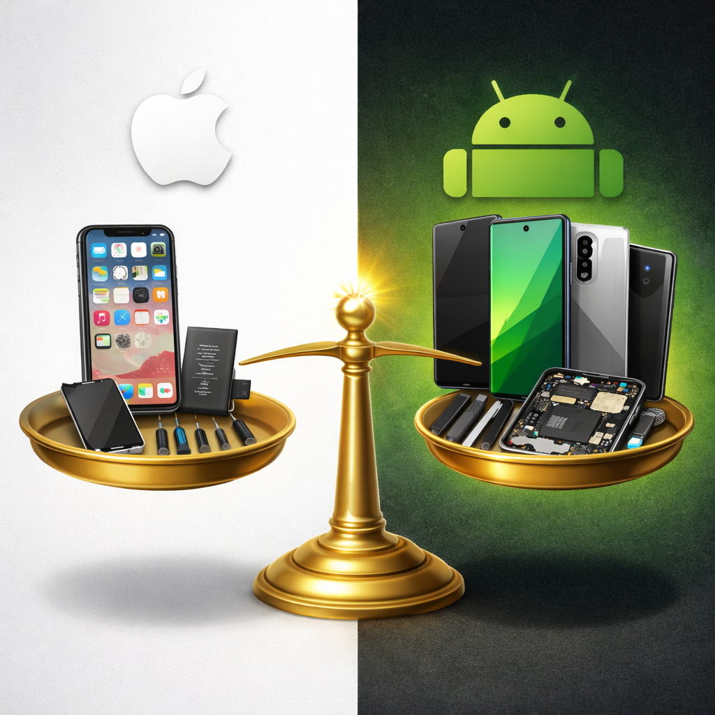 iPhoneとAndroidの違いを完全解説！選び方のポイントも紹介！