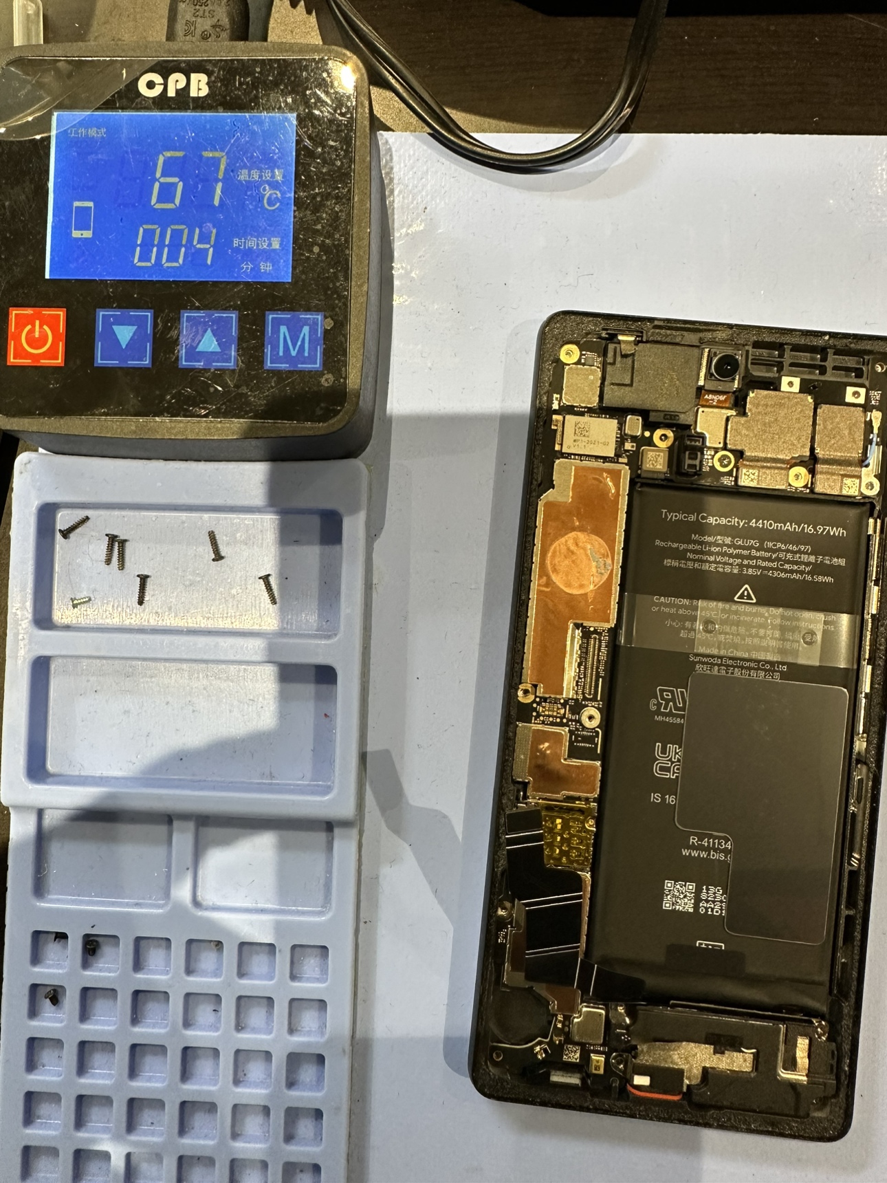 充電の減りが早い＆動作カクカク…Pixel 6aはバッテリー交換で改善！【由利本荘市からのご来店】