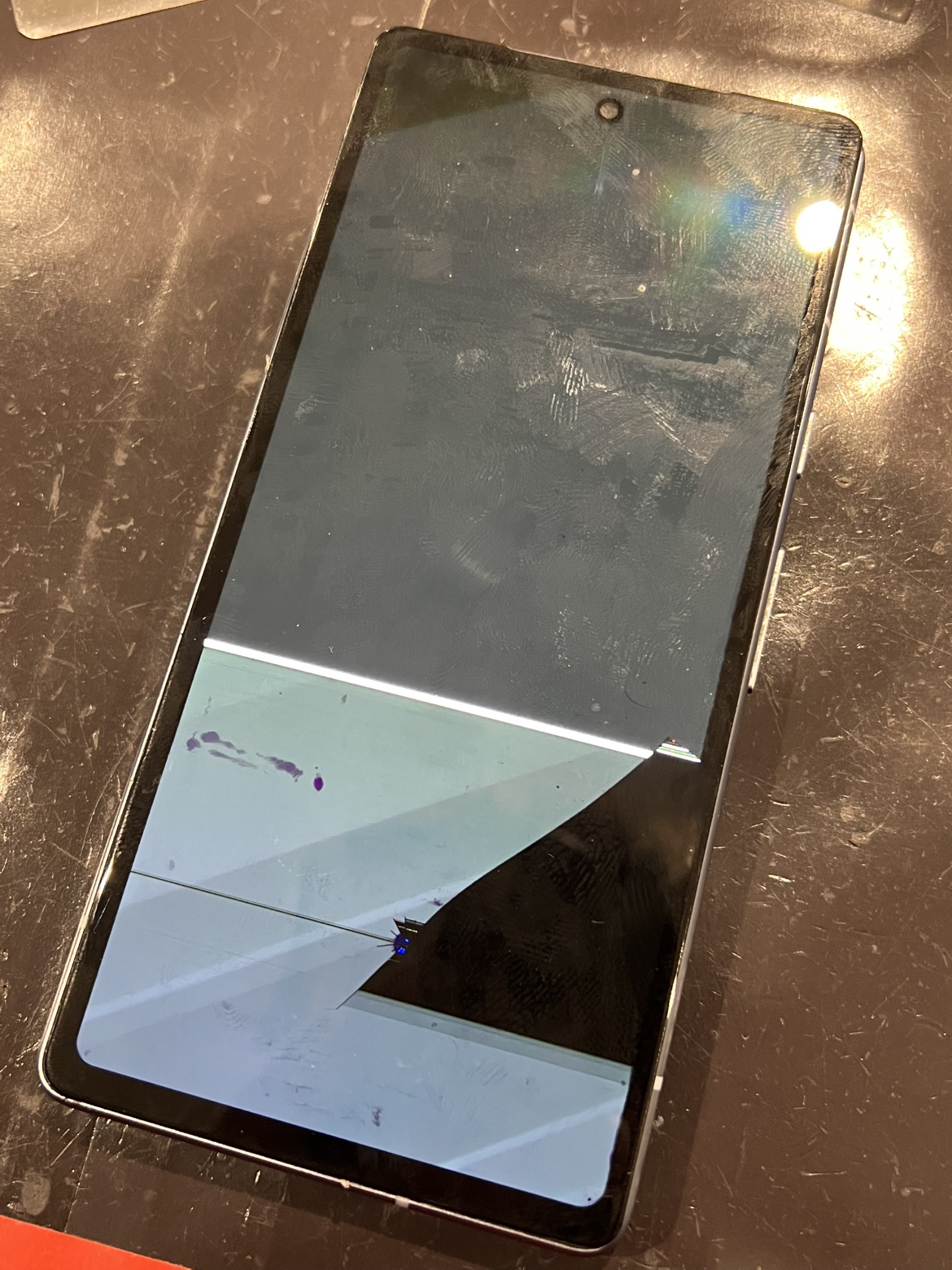 【Pixel 7a】画面割れを即日修理！画面交換で綺麗に改善しました！【由利本荘市からのご来店】